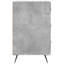 Bursten 40cm W Iron Bedside Table-2000424083