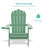 Volkard Foldable HIPS Adirondack Chair-1225542162