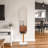 Flat Floor Mirror with Hooks-982194766