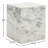 Yantarni Marble Plinth Accent Table-1501486013
