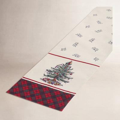 Christmas Tree Floral Tablecloth