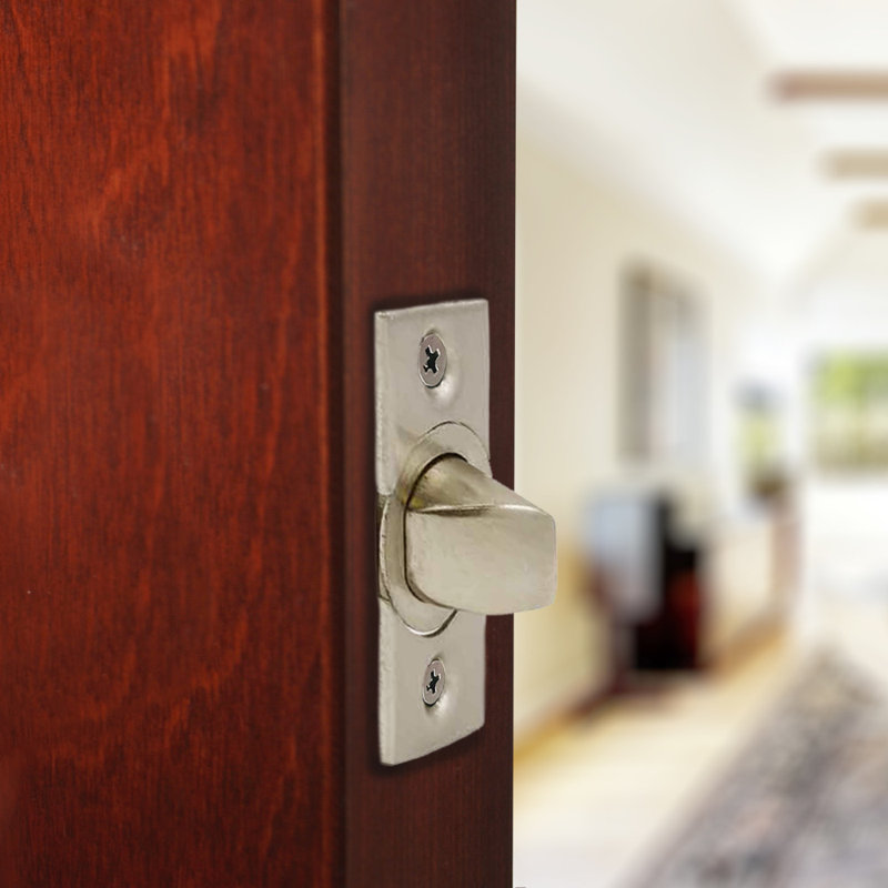 Satin Nickel Universal Handing Deadbolt Lock
