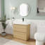 Meuble-lavabo moderne 30 po avec 2 tiroirs, meuble-lavabo moderne pour petites salles de bain-1492240085