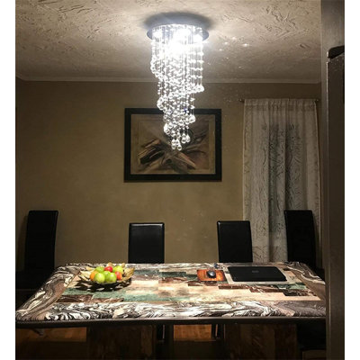 Stephaine 5 - Light Crystal Chandelier