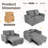 Meit 49"W Convertible Sleeper Sofa 3-In-1-942858578