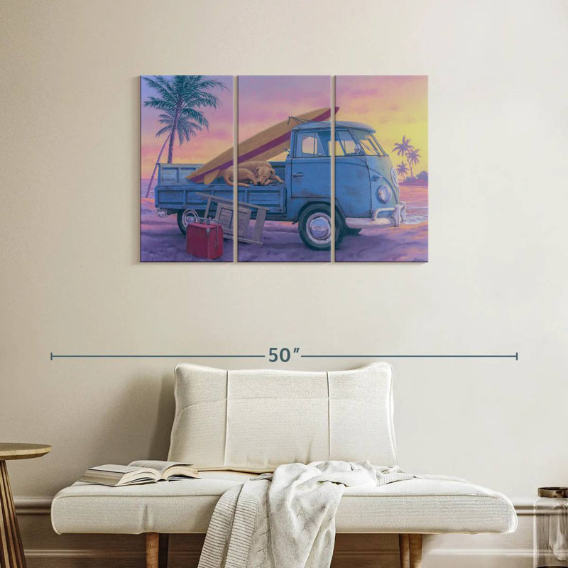 Mehar The Beach Boy, 24" H x 38" W