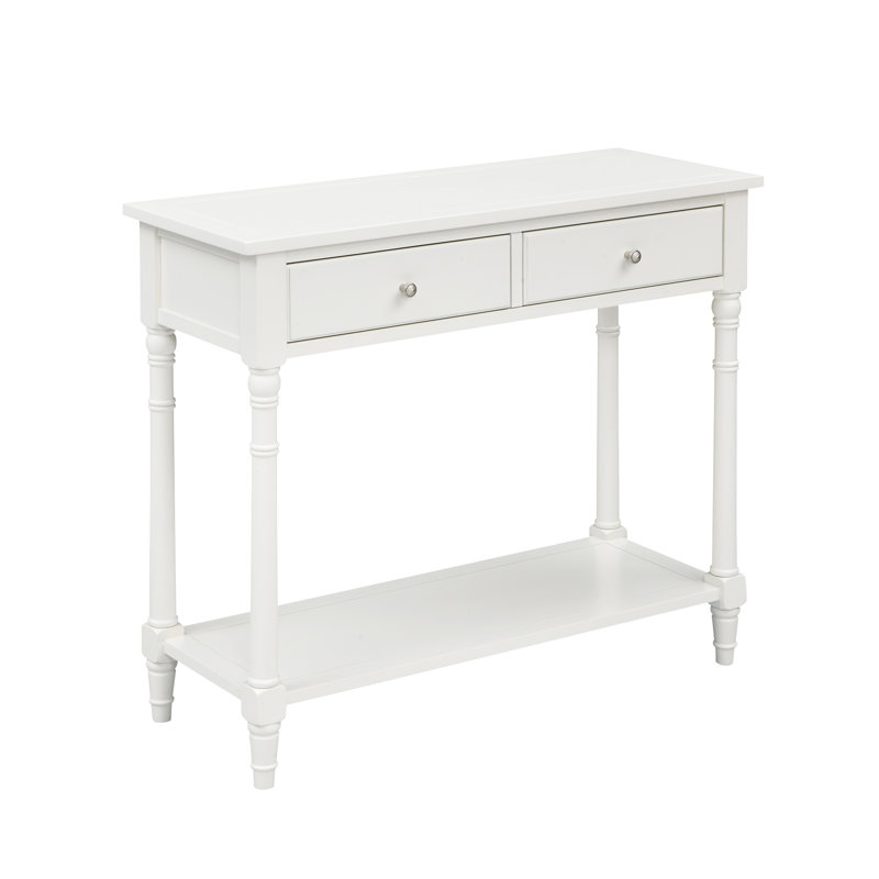 Beauman 90cm Console Table, White