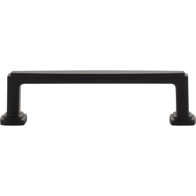 Richard Bar Pull, 3 3/4", Matte Black