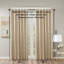 Rideau occultant avec passe-tringle Jacquard-77688517-77688512