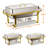 8QT 304 Stainless Steel Chafing Dish Buffet Set