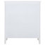 Commode 8 tiroirs Aakas - blanc