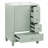 Compact All-in-One Vanity with Integrated Ceramic Sink and Spacious Storage Perfect for Small Bathrooms and Guest Rooms-1951578287