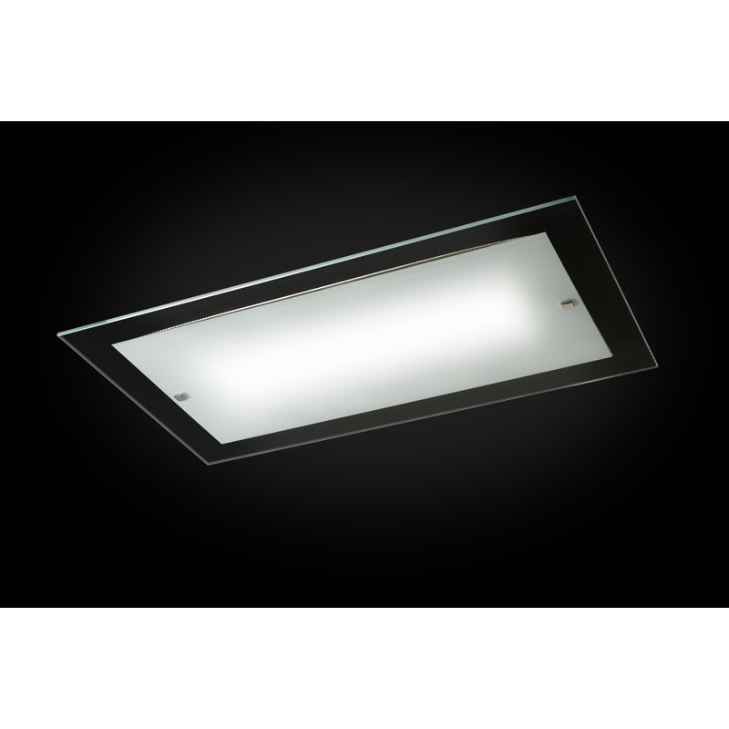 Digiovanni Crystal Flush Mount, 6 cm H x 70 cm W x 40 cm D