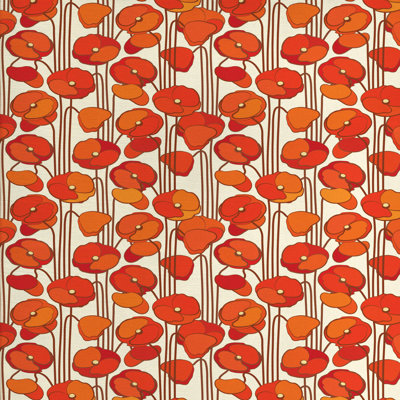 Art Nouveau Doors Fabric