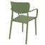 Chaise d'appoint empilable pour patio Farrah-358727953