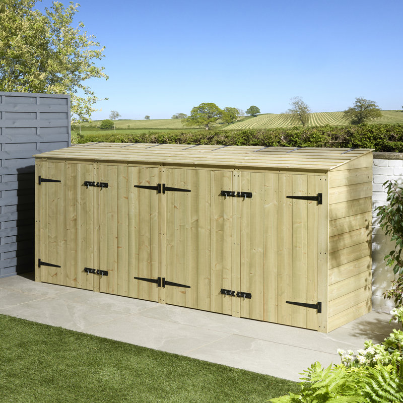 Wooden Bin Store