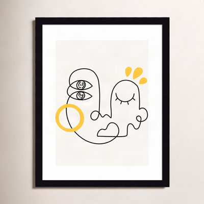 Still Here Print by Shatha Al Dafai