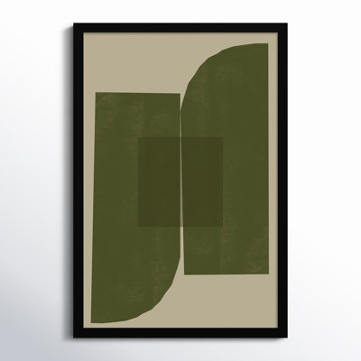 Percey "Green Composition 2" Print