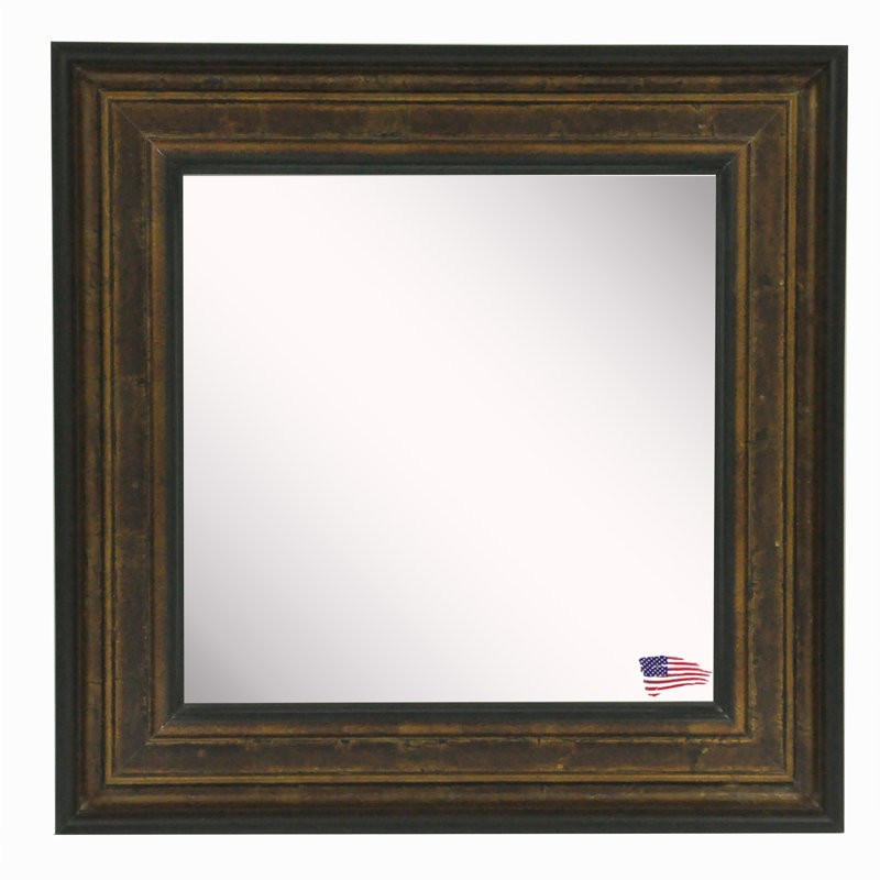 Miroir mural, H 35,75 po x l 35,75 po