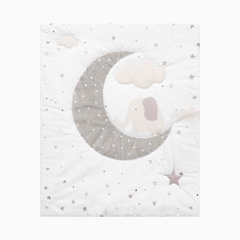 Hocker Reversible Celestial Star Crib Bedding Set