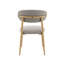 Ensemble de 2 chaises d'appoint Kacey Boucle