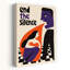 «End The Silence», reproduction d'art mural abstrait contemporain-133614007