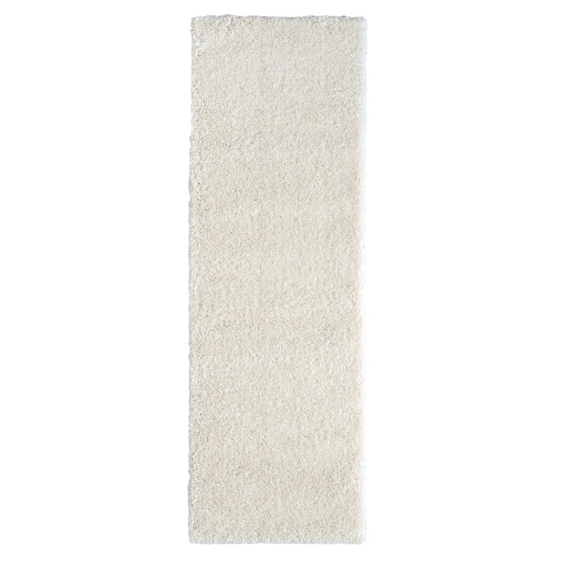Shaggy Lush cream  Rug, Runner 80 x 250cm