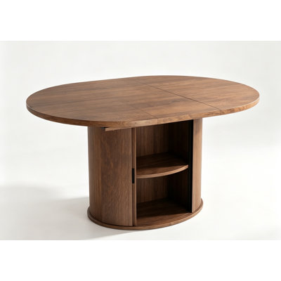 Extendable Round Dining Table