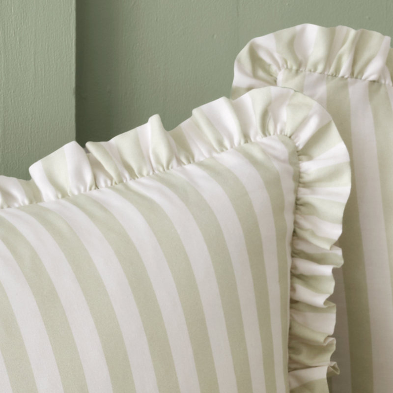 Canopy Stripe Cotton Pillowcase Pair