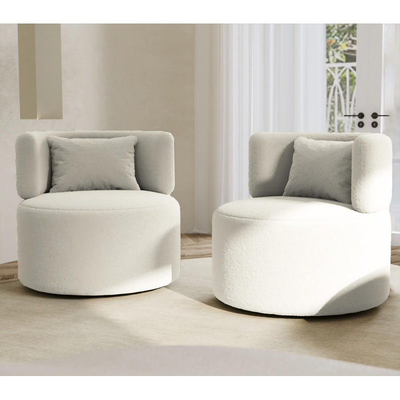 Caidee 26,3 po de largeur, Ours en peluche ivoire