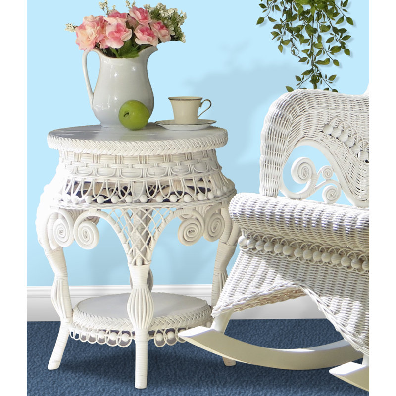 Table de bout, Blanc