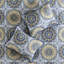 Courtepointe réversible bleue / double - Motif floral 3 coussins décoratifs 100% microfibre Laver à la machine avec un jet large médaillons lavables-120945434-120945435
