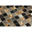 1" x 1" Mixed Material Mosaic Tile-40593474
