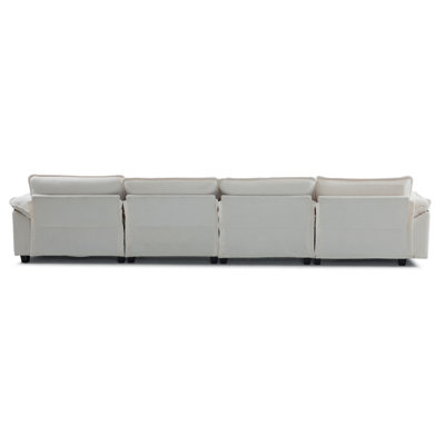 Latitude Run® 4-Seat Sectionals With 2 Ottoman