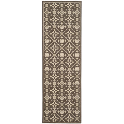 Aengus Brown/Tan Indoor/Outdoor Area Rug