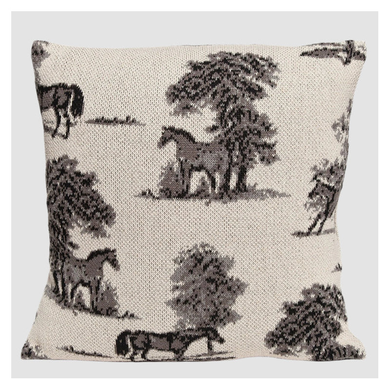 Coussin Toile, Gris