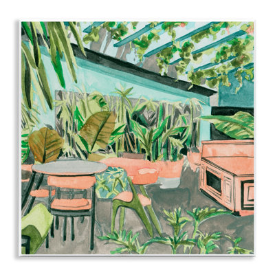 «Greenhouse Plants Café» par Melissa Wang