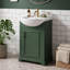 Meuble-lavabo de 20 po avec lavabo, tablette et porte-133526844