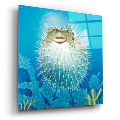 " Puffer Fish " by Durwood Coffey