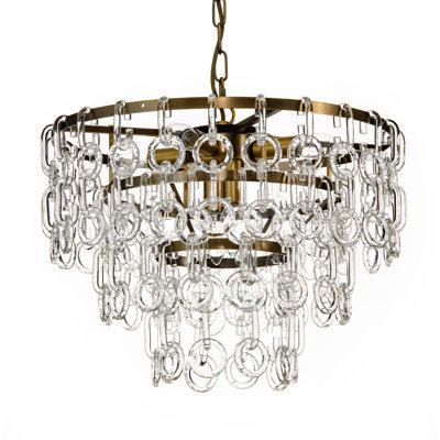 Kirkbride 6 - Light Crystal Chandelier