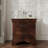 22"L Classic Wooden Nightstand, 2 Storage Drawers, Solid Wood-1587475179