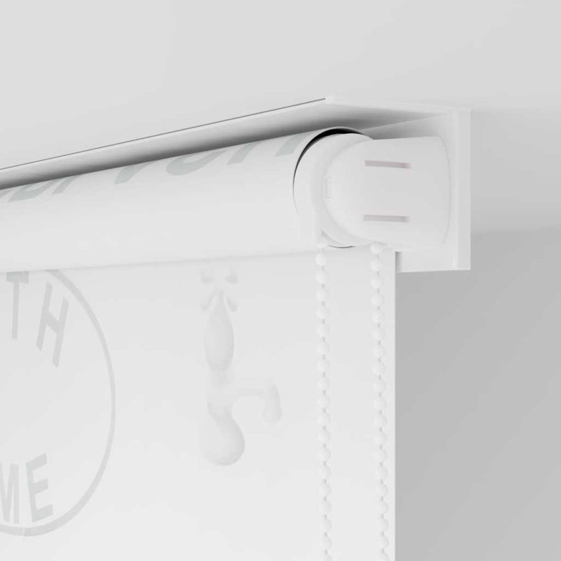 Room Darkening Roll-Up Blind, 100cm W x 240cm L