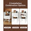 39cm W Manufactured Wood Bedside Table