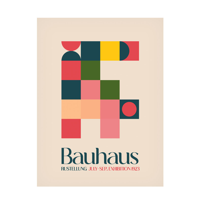 Art sur toile «bol, Emel Tunaboylu Bauhaus», H 35 po x l 47 po
