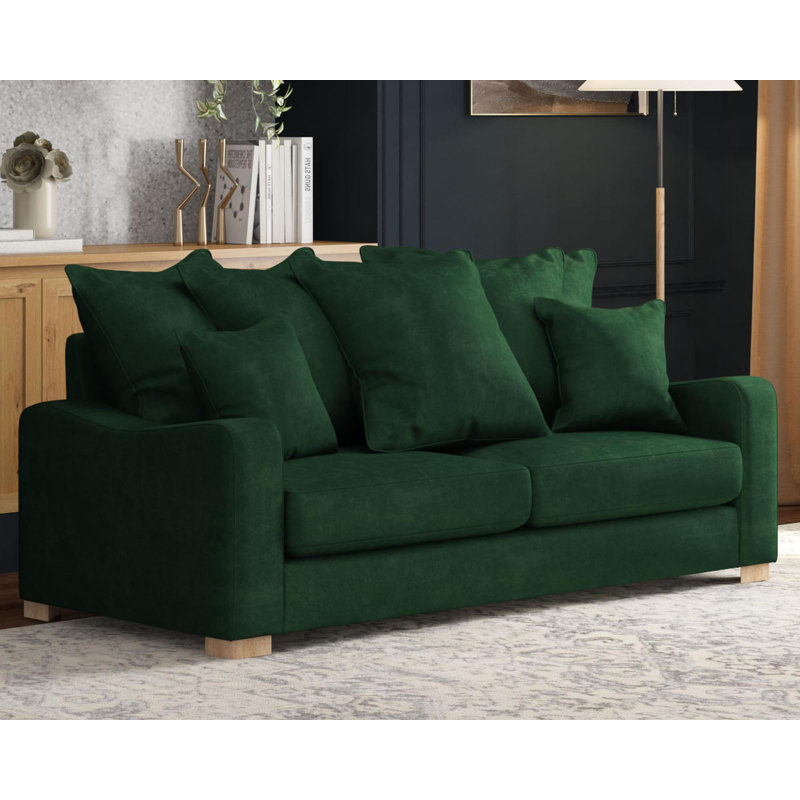 Theadford Three Seater, Scatter Back, Nutmeg