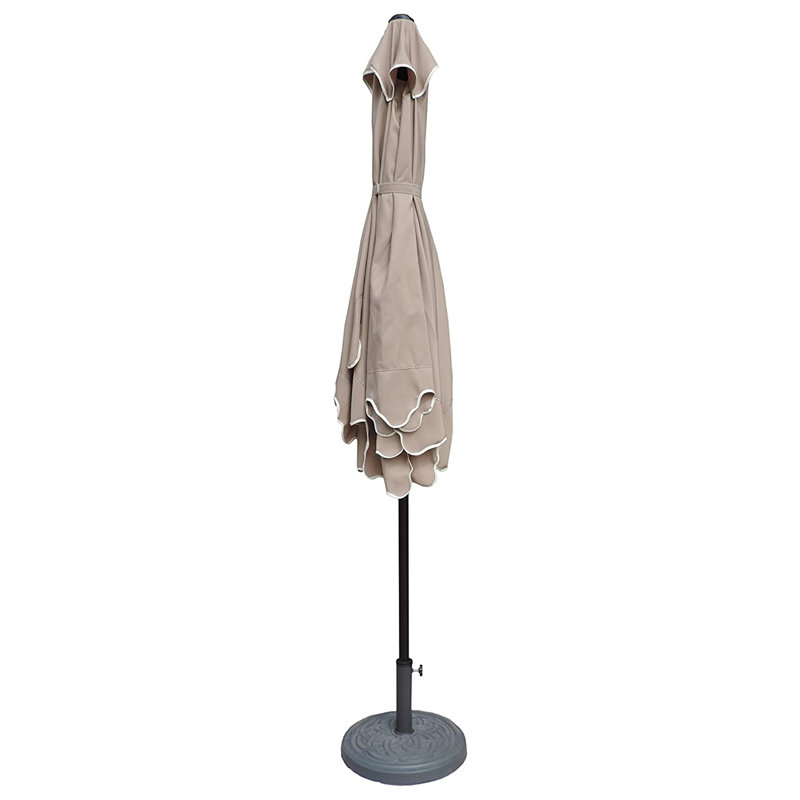 Parasol de marché rectangulaire 8 'x 6'