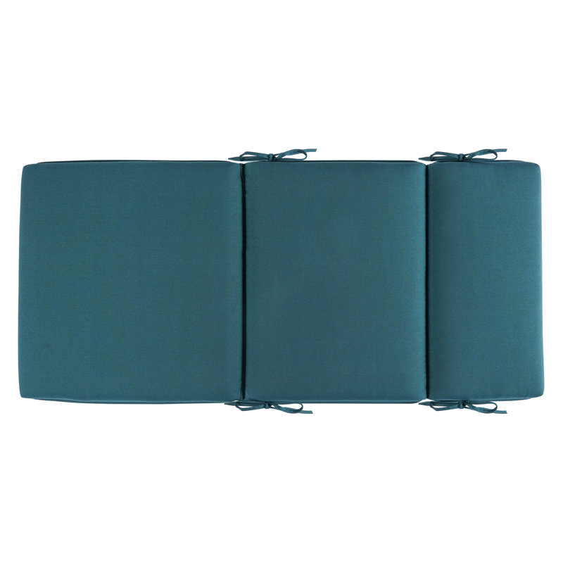 Outdoor/Indoor Adirondack Chair Cushions, High Back Patio Furniture Replacement Cushion, Blue