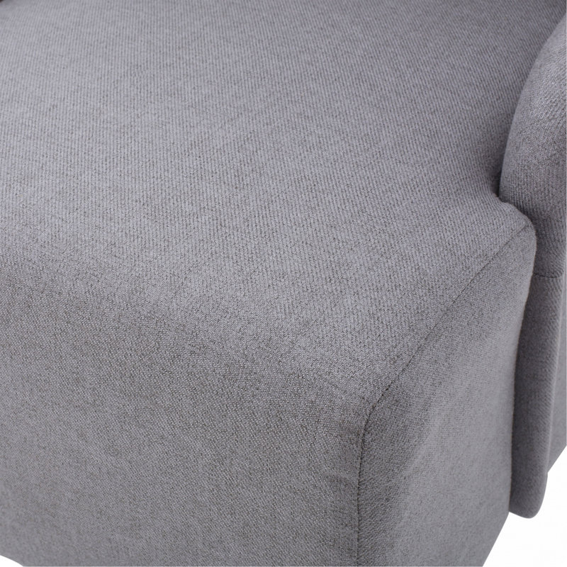 Chaise de salle à manger, Gris clair