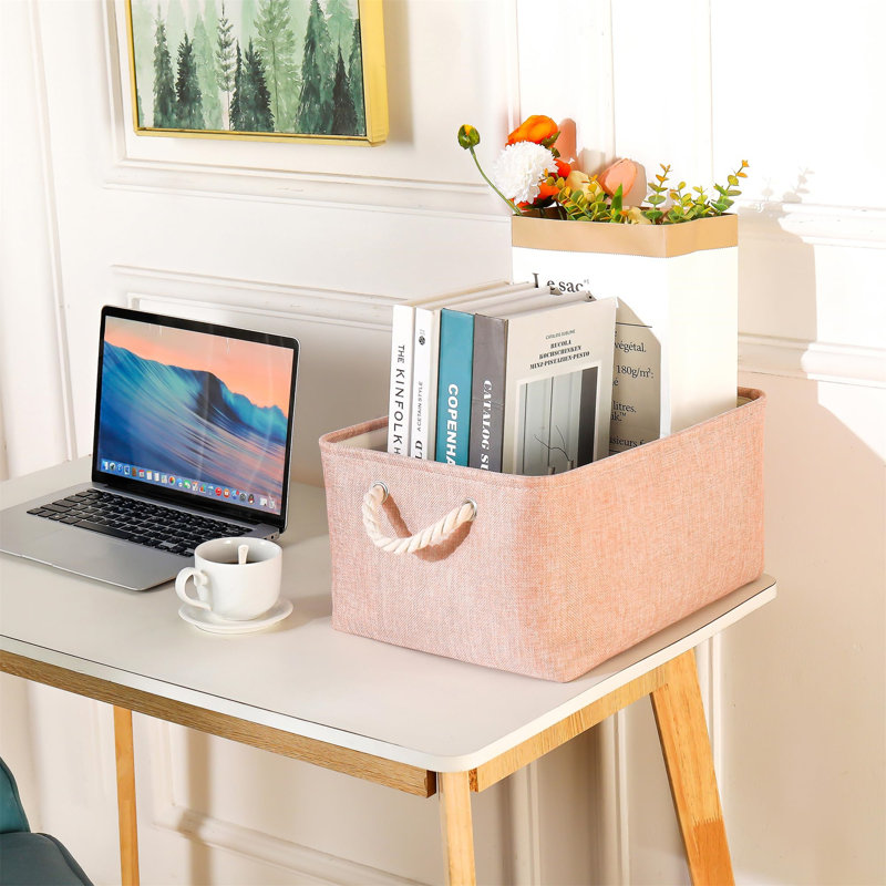 17 Stories Fabric Decorative Basket