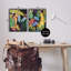 "Leopards & Tropical Leaves" par June Erica Vess, 2 pièces sur toile-1702951590-1703707070